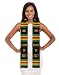 Class of 2017 Kente Cloth Graduation Stole Sash and Our Daily Bread Book Combo Pack