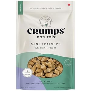 Crumps’ Naturals Semi Moist Chicken Mini Trainers 4.7oz /132g