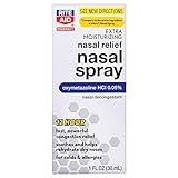 Rite Aid Extra Moisturizing Nasal Spray, Oxymetazoline HCI 0.05% - 1 oz | Cold and Allergy Relief |...