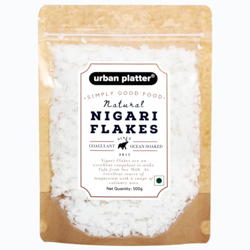 Urban Platter Natural Nigari Flakes 500g [Magnesium Chloride Flakes]