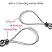 Multi Body Clip Stainless Sexy Czech Glass Drops Neon Purple