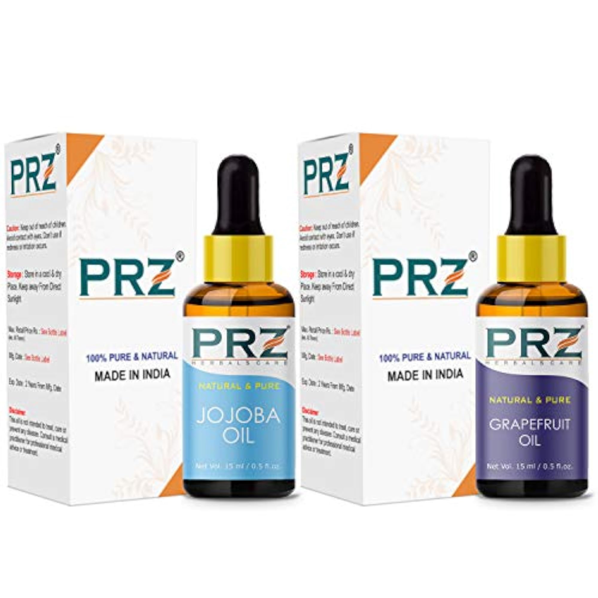 Cold Pressed Jojoba & Grapefruit Carrier Oil, 100 ML