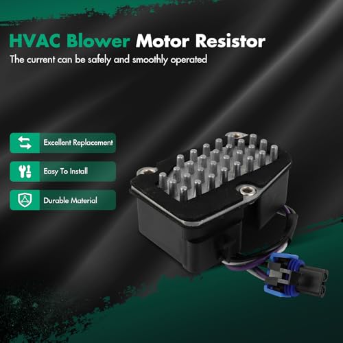 Image of SCITOO 973-551,52474437,973551 HVAC Blower Motor Resistor Fits for Chevrolet for Blazer 1998-2002,for GMC for Jimmy 1998-2002,for Oldsmobile for Bravada 1998-2001 Resistor Module