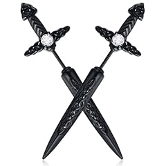 Black - white cubic zirconia