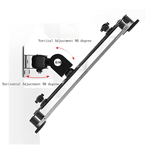 Fuzadel Swivel Tablet Holder Wall Mount Tablet Stand Holder For Ipad Phone Flexible Tablet Holder Bracket Tablet Holder Mounted Swivel Universal Tablet Stand For 7"-13" Ipad Phone Wall Bracket #TOP3