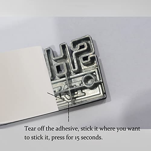 Shit Box Edition Emblem, 3D Letter Sticke, Car Exterior Emblems Badge 3D Sticker Decal, 3D Fender Badge Decal Car Truck Replacement For All Cars Bumper Window (Black&Red) #TOP2