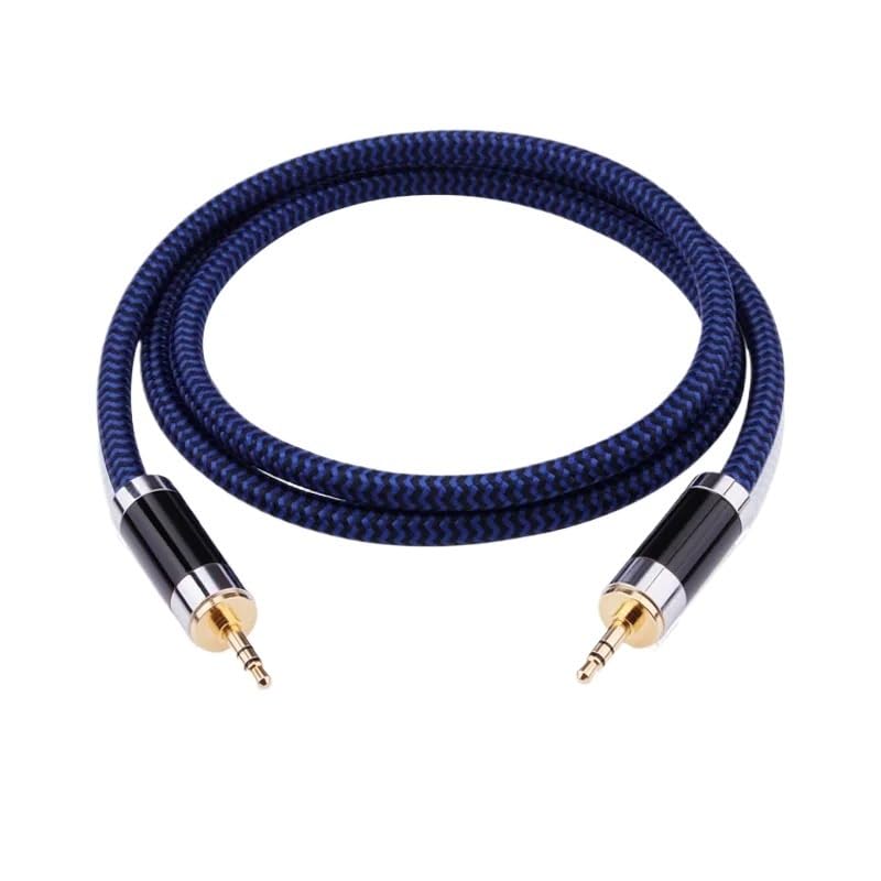 HiFi 3.5 AUX Cable High Purity 4-Core 6N OCC 3.5MM Audio Cable Ja-ck Cable(2m)
