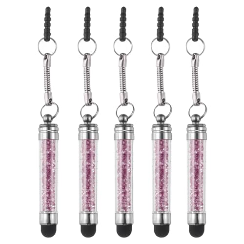 Stylets capacitifs anti-traces de doigts pour écrans tactiles MECCANIXITY violets x5