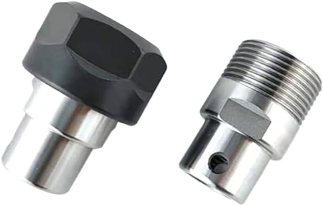 High Precision ER11 ER16 ER20 ER25 Thread Tool Post for Engraving Machine - 30000 RPM Motor Spindle Holder,1pcs(C20-ER20 (5-8 16unf))