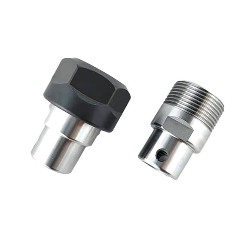 Portaherramientas ER de alta precisión for máquinas de grabado: poste de herramienta de rosca ER11, ER16, ER20, ER25 con velocidad de 30000 RPM-1 ud.(C25-ER25 (5-8 16unf))