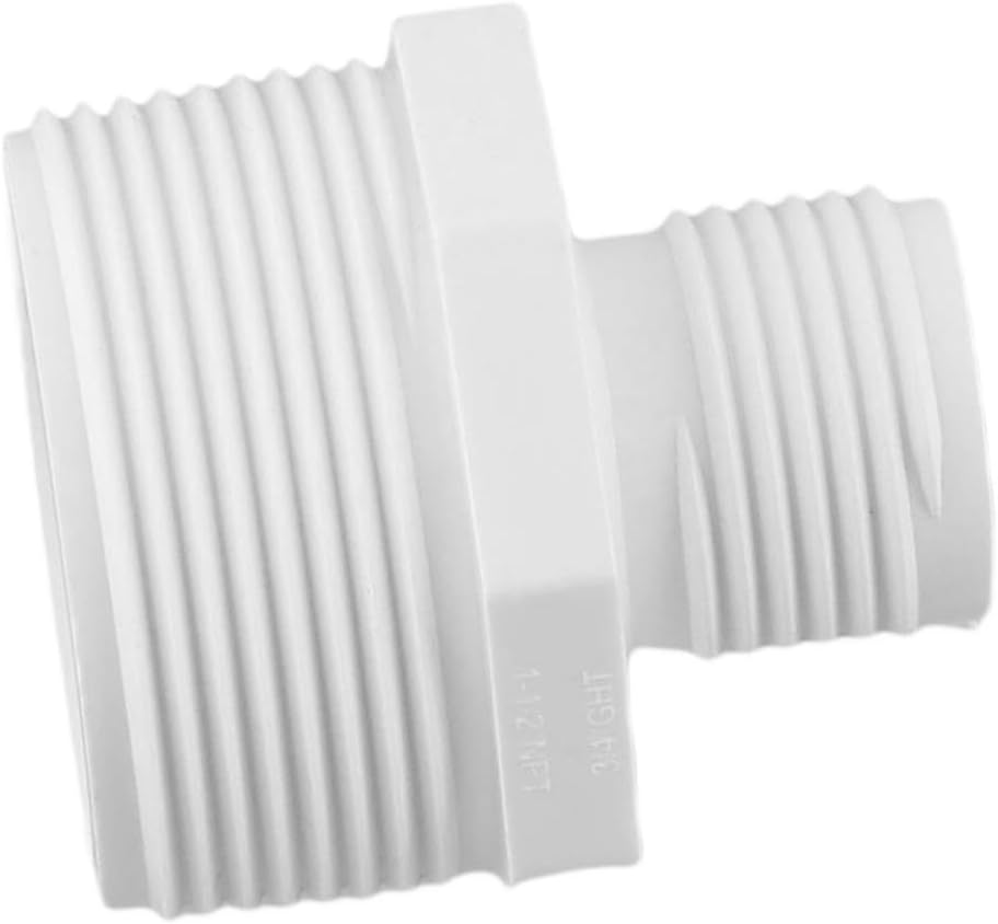 Hose Adapter 1.5 Inch NPT To 3/4 Inch GHT Compatible With Outdoor Watering