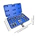FJMQHU 14Pcs Oxygens Sensors Socket Set 8-22mm Oil Pressure Sensors Wrench Nut Socket Tool Removal Kit Automotive Tools