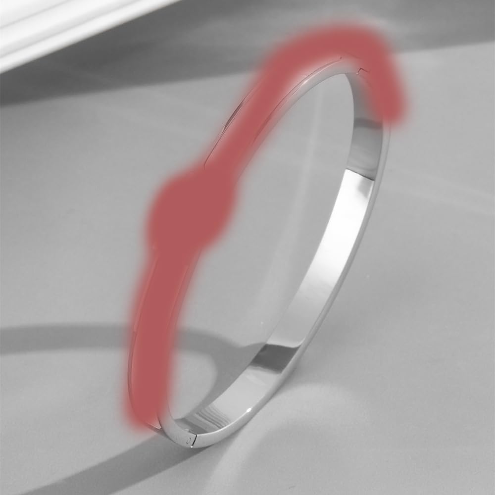 Fashion H Bracelet Stainless Steel Bracelet Jewelry H Bangle Cuff Bracelet birthday Gift for women - Image 2