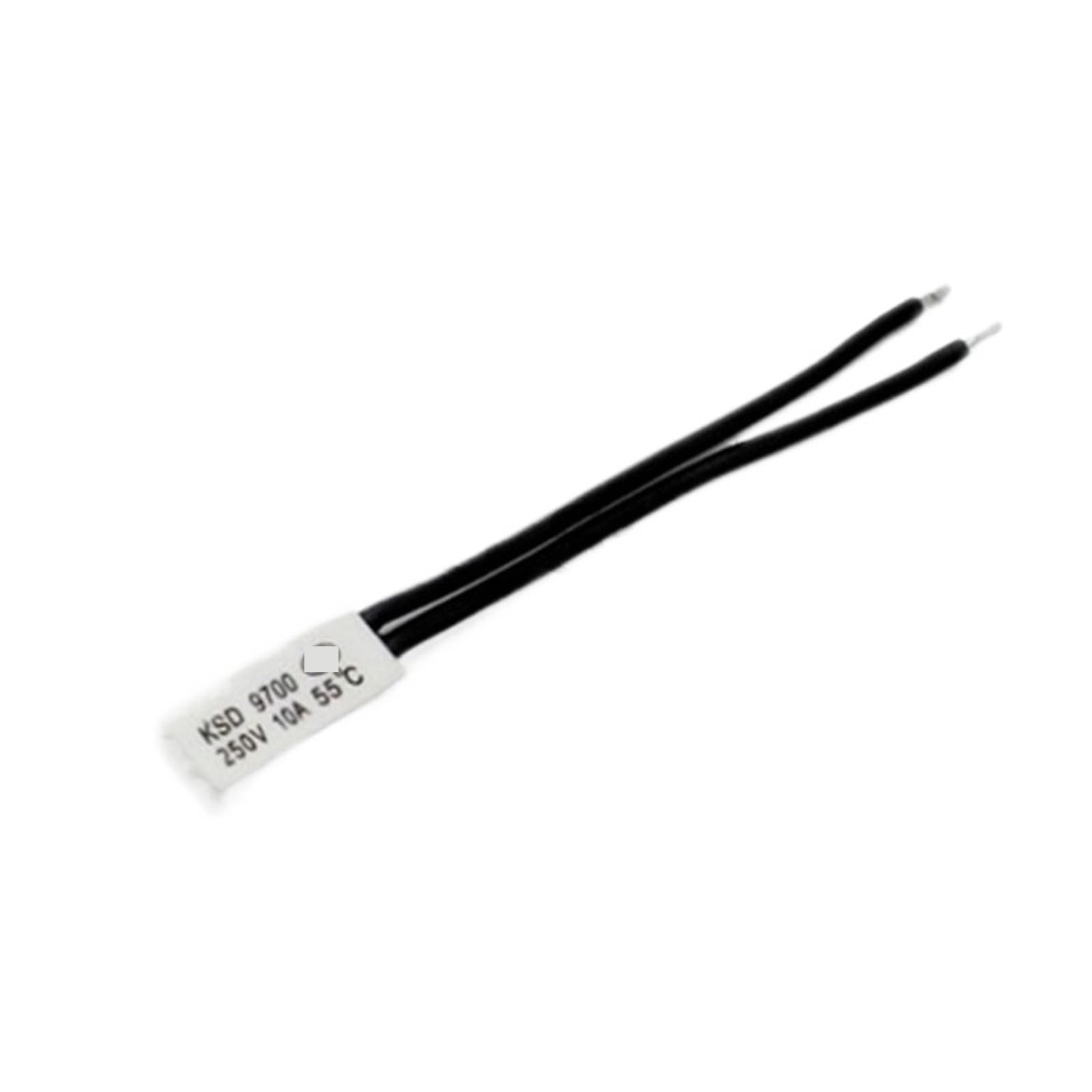 1pcs Thermostat Bimetal Disc Temperature Switch N/O Thermal Protector(70C,16A Metal NC)