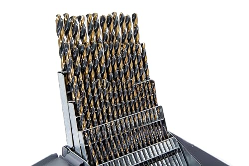 Drill America KFD60J-SET 60 Piece Heavy Duty High Speed Steel Drill Bit Set (Wire Sizes: #1 - #60), KFD Series by Drill America - Image 2