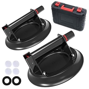 CWD&SQH Vakuum Glas Saugnapf 2er Set