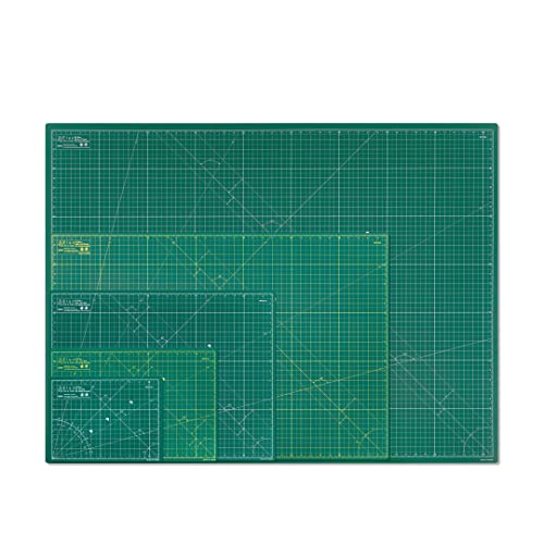 Elan Cutting Mat A3 Green, Self Healing Cutting Mat 18 X 12 Inch, 5-Ply Craft Mat, Craft Cutting Board, Art Mat, Imperial Sewing Mat, Quilting Mat, Hobby Mat, Quilting Supplies, Imperial Cutting Mat #TOP4