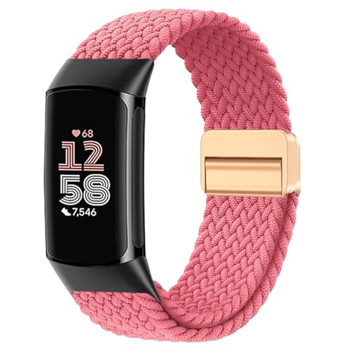 Yeahxing ���C�ґg�i�C�����o���h Fitbit Charge 6/Charge 5�Ή� �A�b�v�O���[�h���߉\�ȃN���X�v�A�\�t�g�ŒʋC���̂���X�|�[�c�X�g���b�v �j�����p �����p���X�g�o���h Charge 6/5�p