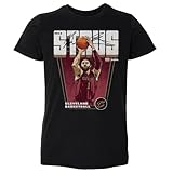 500 LEVEL Max Strus Cleveland Cavaliers Toddler Shirt - Max Strus Cleveland Cavaliers Premiere WHT (Black, 3T)