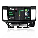 [6G+128G] IPS 10.1" Android 15 Autoradio Für Mitsubishi Lancer 2008-2016 mit navi Octa Core-[Eingebauter CarPlay/Android Auto/DSP/Mirror Link/GPS Navi/360 Camera/Bluetooth 5.0/WiFi/USB