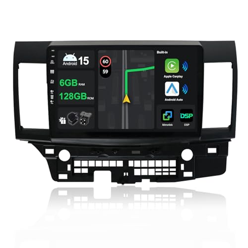 [6G+128G] IPS 10.1' Android 16 Autoradio Für Mitsubishi Lancer 2008-2016 mit