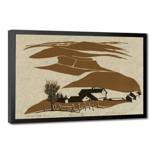 Toile Frank C. Eckmair pour réchauffer un mur blanc