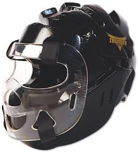 ProForce Thunder Full Headgear w/Shield - Black - Medium
