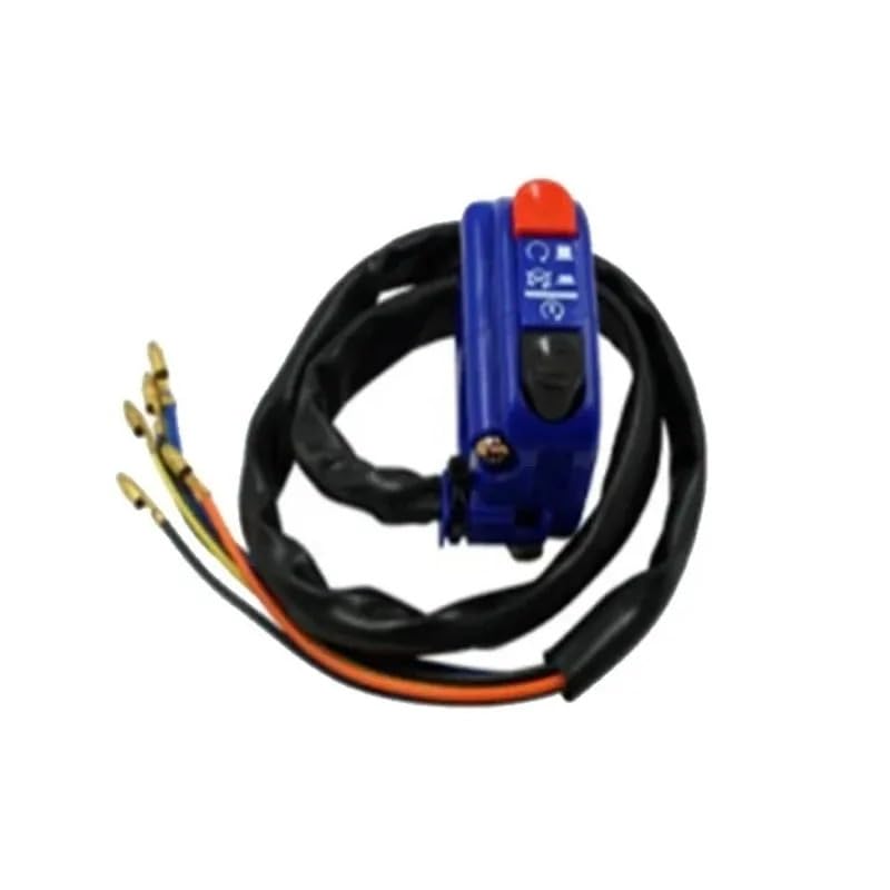 Interruptor de manillar para solucionar fallos de arranque y activar doble flash en moto 4
