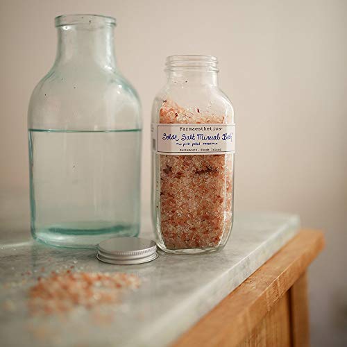 Farmaesthetics Pink Petal Roses Solar Salt Mineral Bath 16 Oz #TOP2
