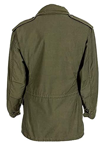 M65 Rambo First Blood Military US Army Olive Green Cotton Jacket2