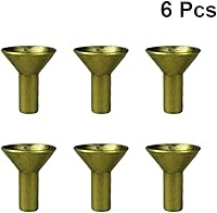 Vista 2 de COHEALI Accesorios de joyería, soporte de incienso, 6 piezas de soporte de incensario con forma de filtro de metal, soportes de incienso con núcleo