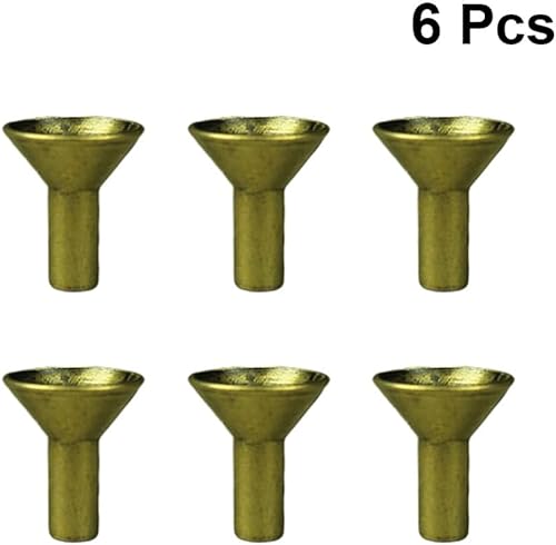 Miniatura 2 de COHEALI Accesorios de joyería, soporte de incienso, 6 piezas de soporte de incensario con forma de filtro de metal, soportes de incienso con núcleo,