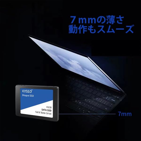 Amazon | 内蔵型SSD 1000GB 2.5インチ 7mm 3D NAND採用 SATAIII 6Gb/s