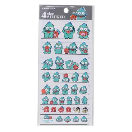 ハンギョドン[シールシート]4サイズステッカー 4SIZE STICKERサンリオ