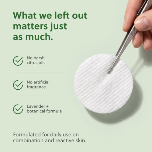 QUIA Toner Pads for Sensitive Skin – Dual-Sided Exfoliating and Hydrating Pads – Visibly Smoother Pores, Less Congestion – 70 Korean Skincare Pads - Image 5