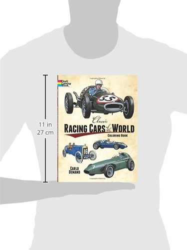 Classic Racing Cars of the World Color Book