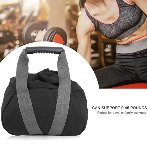 Kettlebell ajustable de 0 a 16 kg con asa ergonómica para tu entrenamiento en casa 5