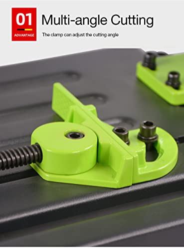 Upgraded Angle Grinder Stand Universal Fixed Grinder Holder Sliding Handle Bracket Adjustable 45 Degree Clamp With Protective Cover For 100 And 125 Angle Grinder #TOP1