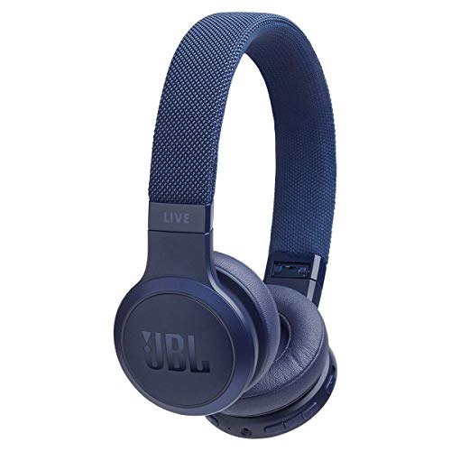 JBL LIVE 400BT - On-Ear Wireless Headphones - Blue (Renewed)
