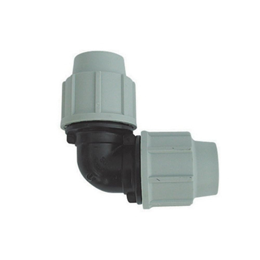 1 PZ GOMITO A 90° PLASSON PER TUBO POLIETILENE Diam. 90 NextradeItalia Mod.FERX.DIATTE-INAN-LN