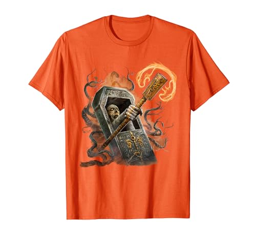 Halloween Tshirt Orange Scary Spooky Horror Party Costume T-Shirt
