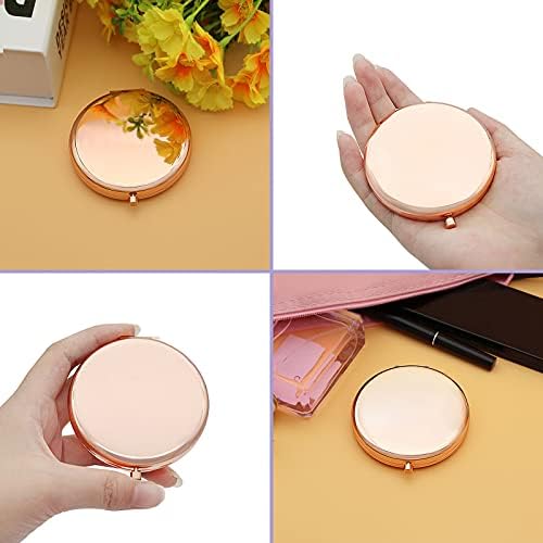 16th Birthday Gifts for Girls Sweet 16th Birthday Gifts for Daughter Granddaughter Niece Rose Gold Compact Mirror 16 Year Old Birthday Gifts for Friend Sister Bestie Inspirational Birthday Gifts