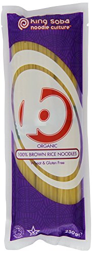 Rey Soba Orgánica 100% Brown Rice Fideos 250g Cover