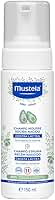 Mustela Shampoo Recém-Nascido 150 ml - Xampu textura Espuma, Previne e Elimina a Crosta Láctea dos Bebês - Vegano, feito com 99% de ingredientes de origem natural - Mustela Bebê e Criança