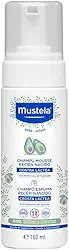 Mustela Shampoo Recém-Nascido 150 Ml - Xampu Textura Espuma Previne E Elimina A Crosta Láctea Dos Bebês - Vegano Feito Com 99% De Ingredientes De Origem Natural E Com Fórmula Biodegrável