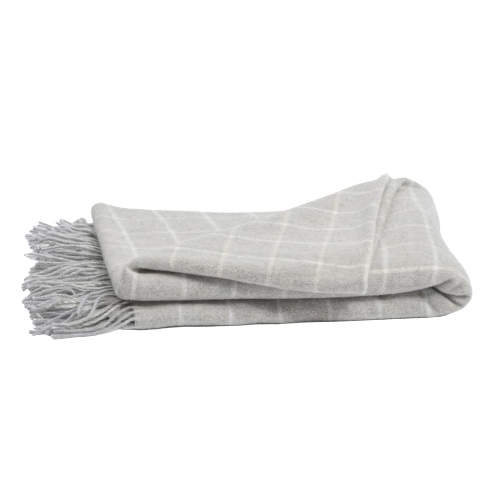 Plaid 140x200 cm laine et cachemire Camelia idéal pour vos soirées cocooning au coin du feu