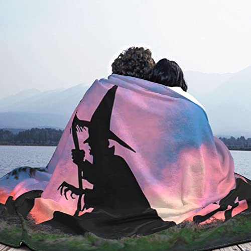 Couverture Halloween en flanelle douce pour lit et canapé - 8