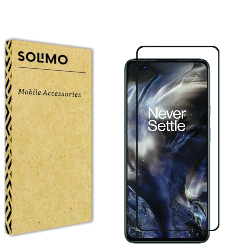 Amazon Brand - Solimo Edge-to-Edge Tempered Glass Screen Protector for Oneplus Nord Smartphone|Easy Installation Kit(Black) (B0D879VSWS) Amazon Price History, Amazon Price Tracker