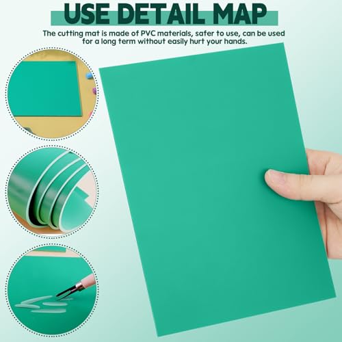 Tapetes de corte de PVC para manualidades en casa y proyectos creativos 4