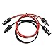 Produktbild Verlängerungskabel Solar beidseitig Solarkabel Solarstecker schwarz/rot 4mm² MC4 inkl. Solarstecker für Solarmodule Photovoltaik hohe Flexibilität UV-beständig (2 x 15m 4mm²)